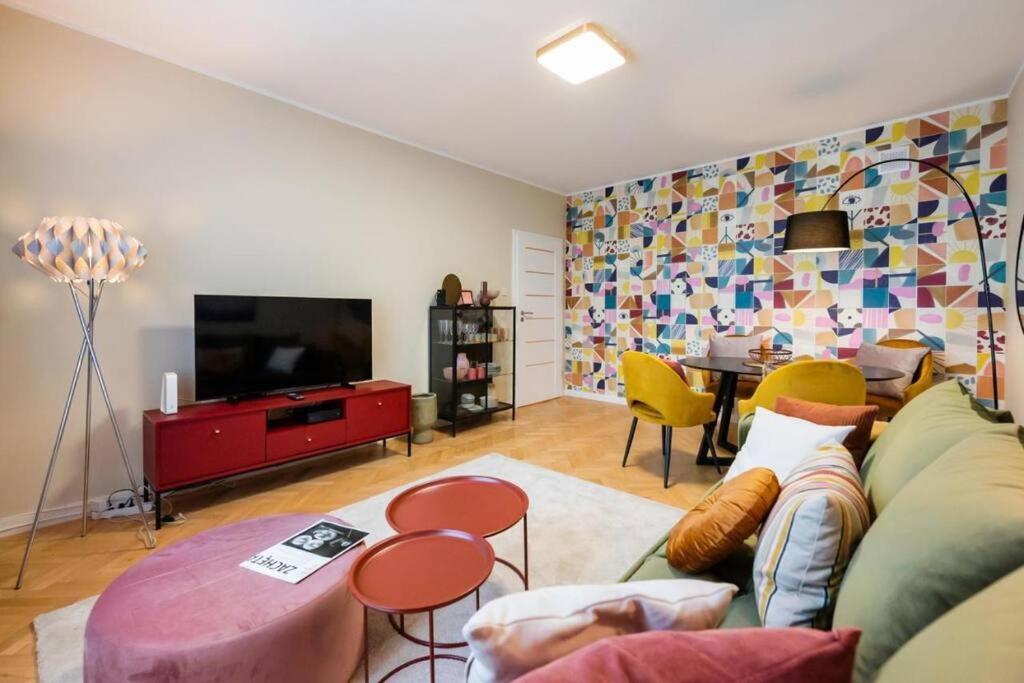 Eclectic City Apartment Near Old Town Varsóvia Exterior foto